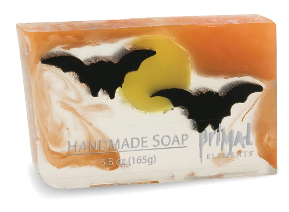 Long-Lasting Primal Elements Bats 5.8 oz Vegetable Glycerin Soap Durable