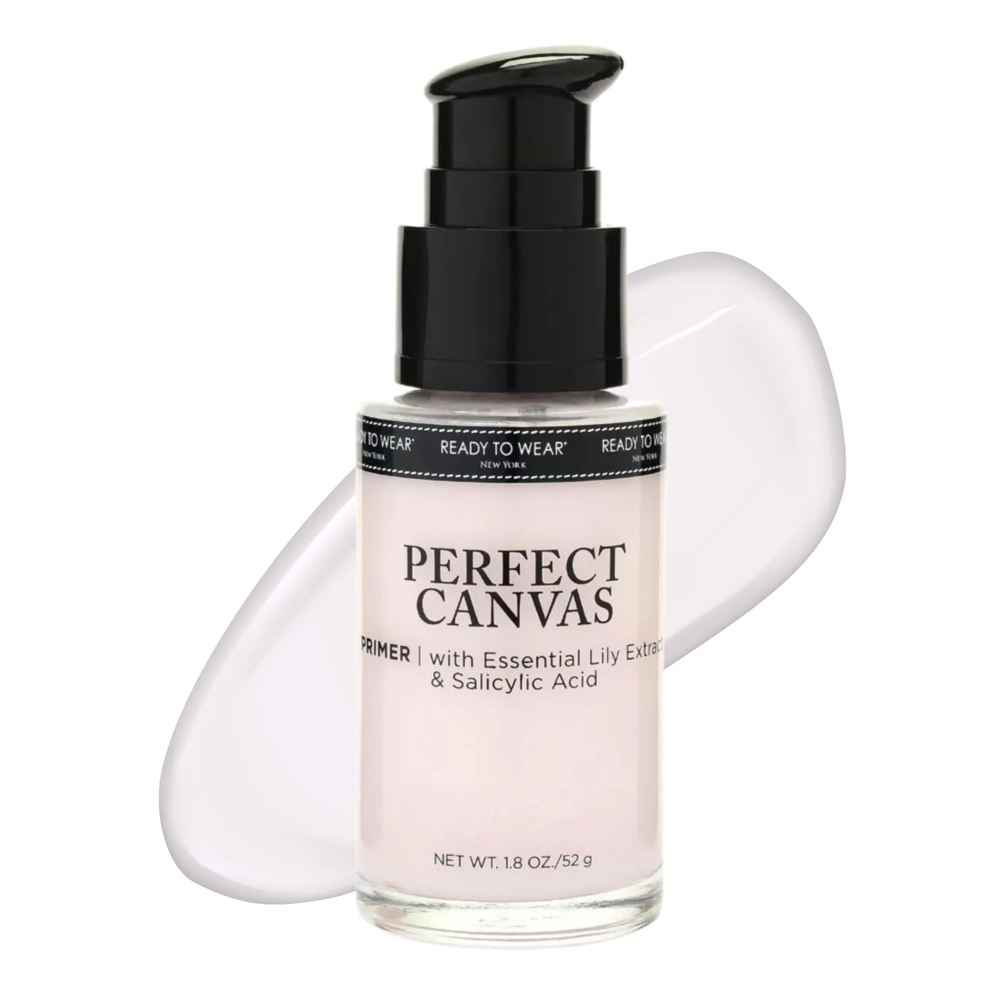 Professional Ready to Wear Canvas Primer - Reduces Fine Wrinkles Anti Oxidants Anti Aging Skin Primer for Makeup Made in USA Natural