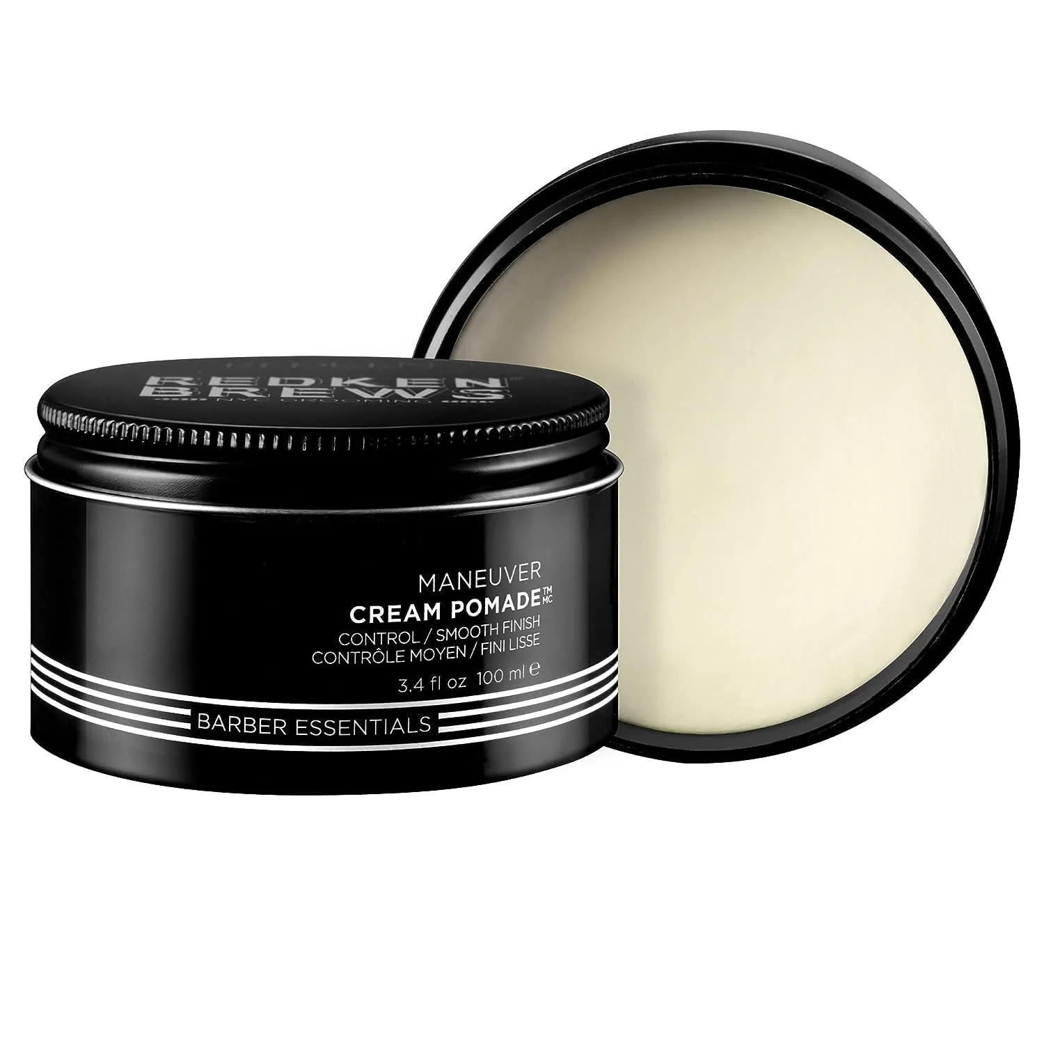 Quality Redken Brews Cream Pomade For Men - Provides Medium Hold With Natural and Smooth Finish With Low Shine For All Hair Types Fine