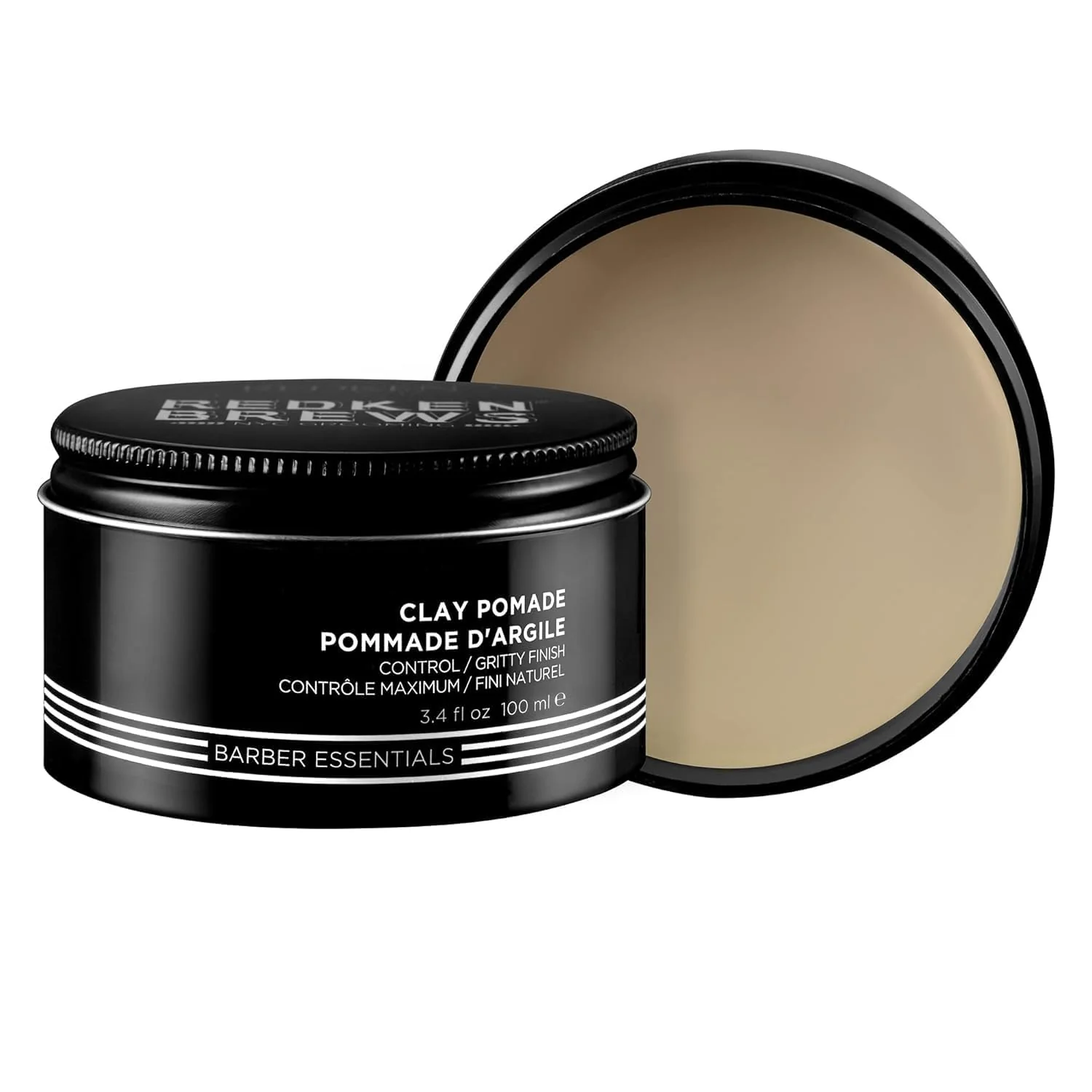 Detailed Redken Brews Clay Pomade For Men - Volumizes Fine And Medium Hair With Long-Lasting High Hold and Matte Finish Fashionable