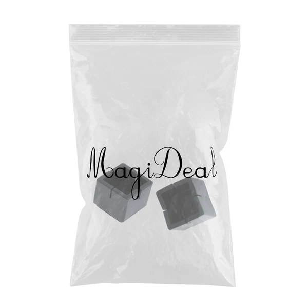 Premium Material Max 10Pcs Silicone Caps Felt Pads for Square Chair Leg 3x3.3cm Superior