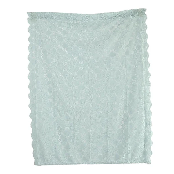 Artisan Max 1 Panel Lace Sheer Curtains Grommet Valance Drapes Bedroom Window Treatment 140x280cm Durable