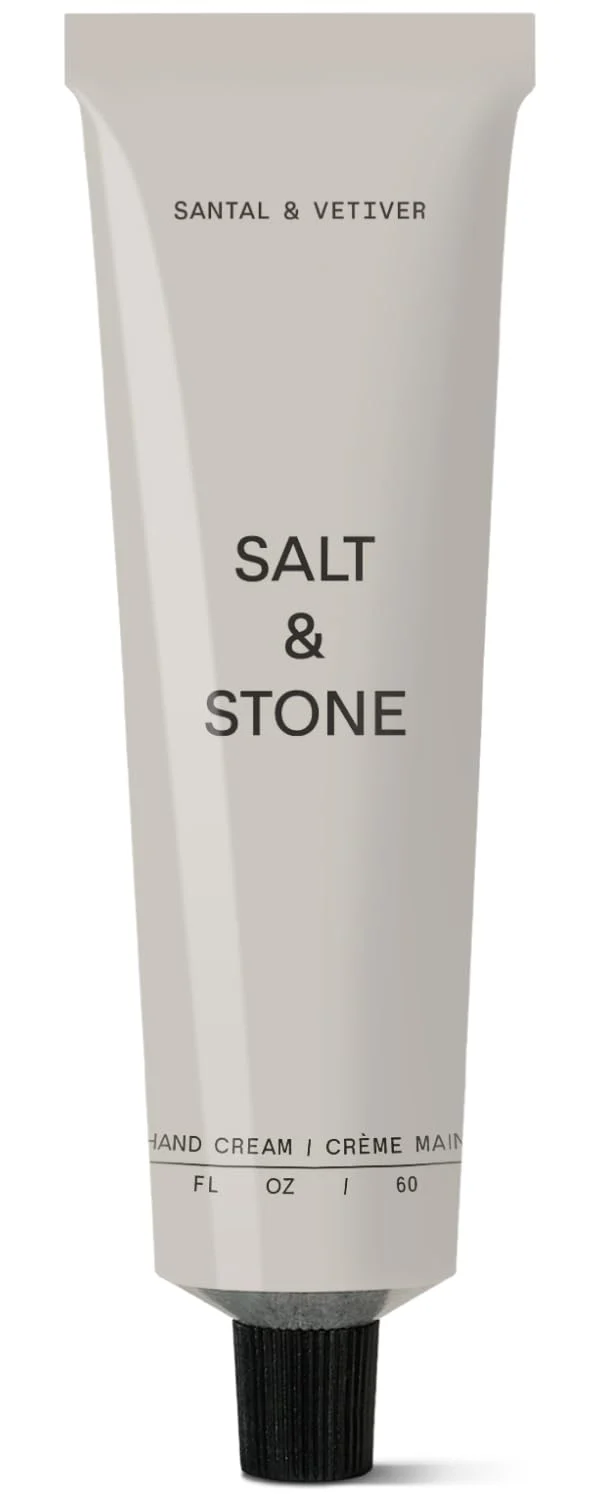 Prestigious Salt Stone Hand Cream for Women Men Santal Vetiver Hydrates Nourishes Softens Skin Restores Dry Cracked Hands Fast-Absorbing Exclusive