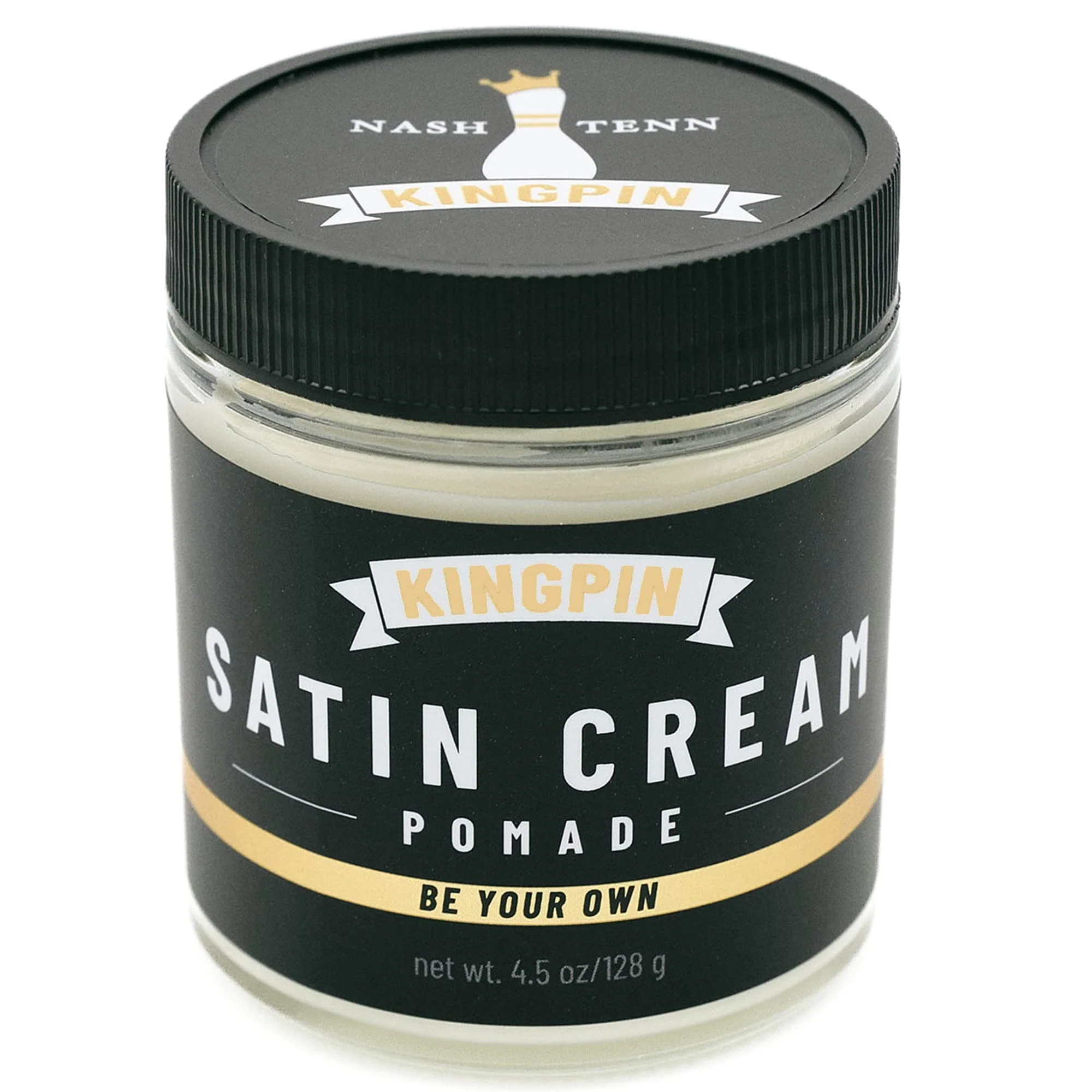 Optimized Satin Cream Hair Wax for Smooth Styling - Medium Hold Natural Finish - Lightweight Non-Greasy Hair Pomade for Men All-Day Control Texture Quality
