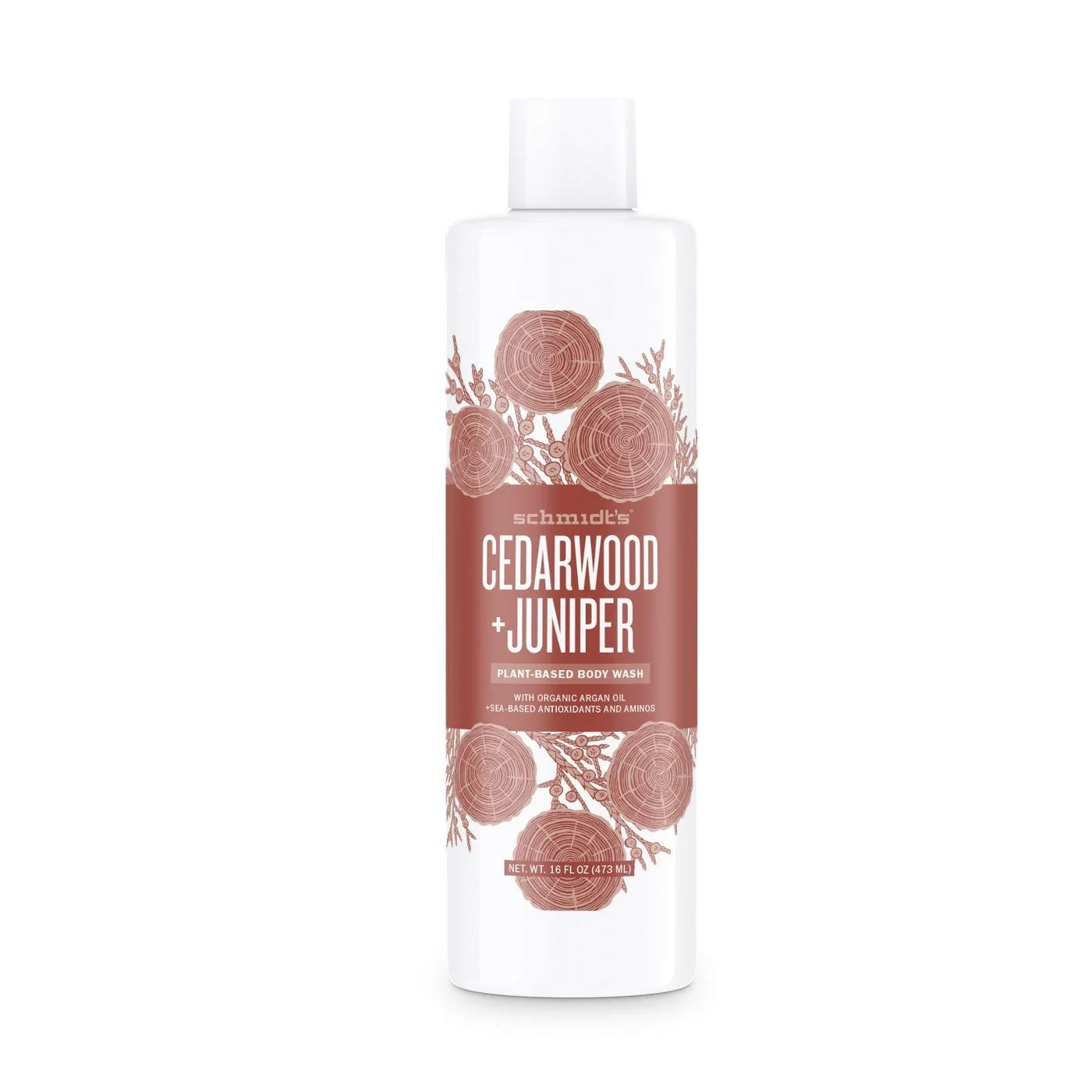Genuine Schmidt's Cedarwood Juniper Body Wash 16 fl oz Clean