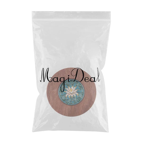 Safe Max Wood Coaster Saucer Wood Drinks Coffee Cup Mat Pad Tea Cup Placemat Round Lightweight
