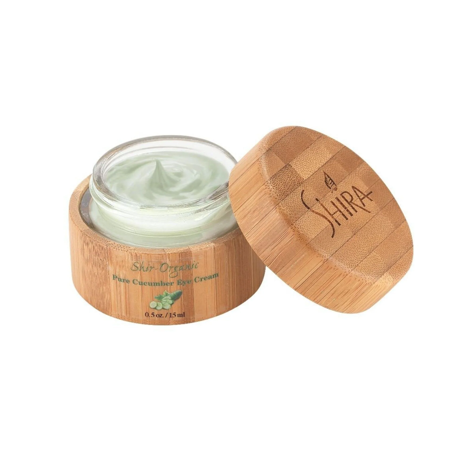 Flexible Shira Shir-Organic Pure Cucumber Eye Cream For Dark Circles Eye Puffiness Wrinkles Instant Hydration Anti Aging Eye Cream for All Skin Type 15 ML Verified