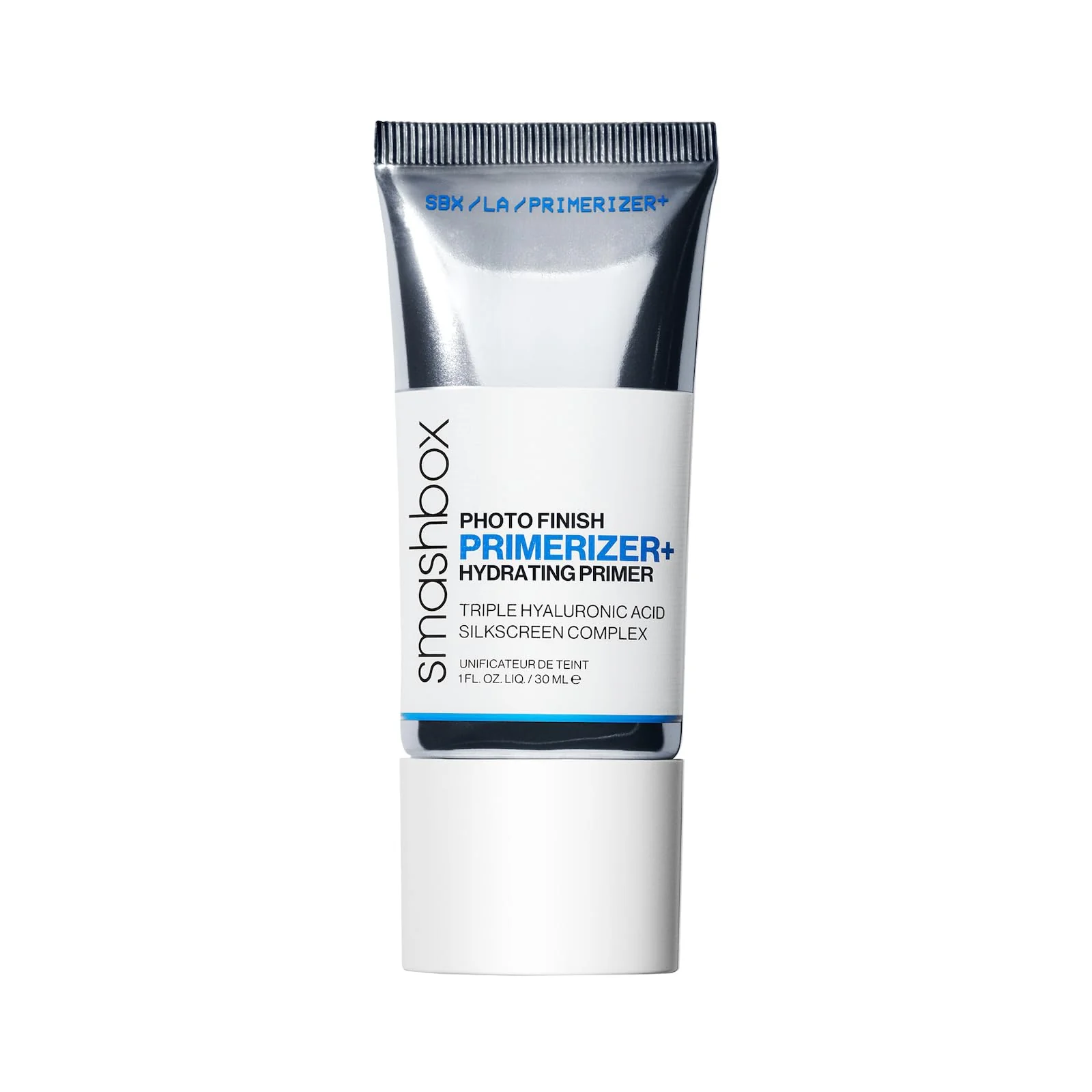 Responsible Smashbox Photo Finish Primerizer Hydrating Primer for 72 Hours Smoothes Skin with Silky Barrier Triple Hyaluronic Acid Niacinamide Silkscreen Breathable