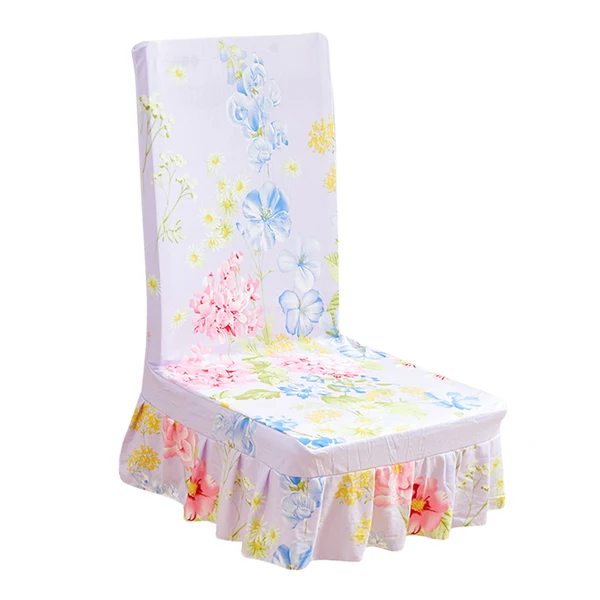 Artisan Max Household Stretchy Chair Cover for Dining Room Wedding etc Floral Beige Premium