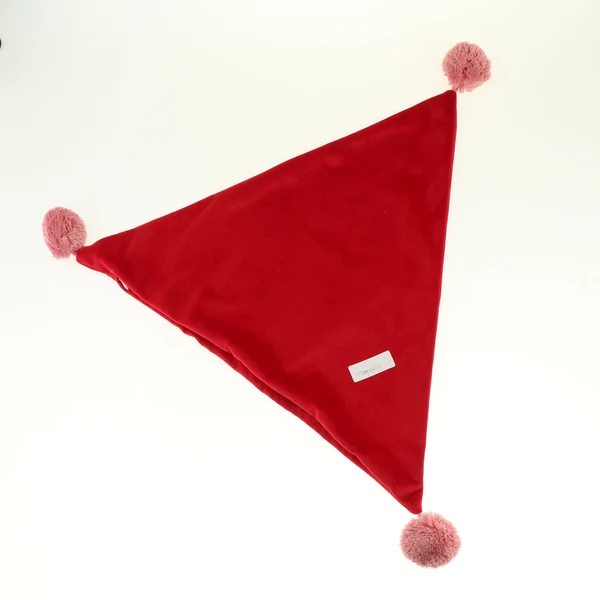 User-Friendly Max Throw Pillow Case Velvet Pillow Cushion Covers Triangle_Red Green