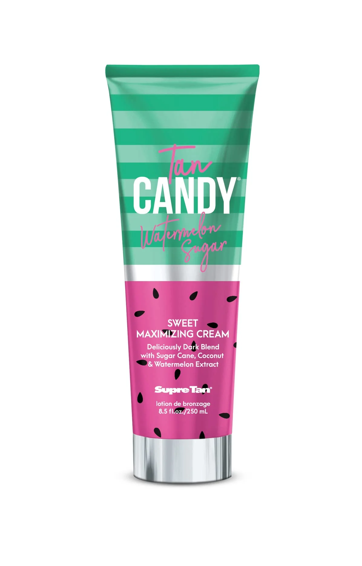 Certified Supre Tan Candy Watermelon Sugar Sweet Maximizing Cream 8.5 fl ounces Secure