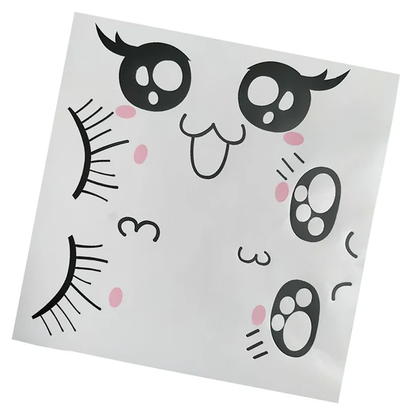 Durable Max DIY Creative Removable Expression Toilet Sticker for Toilet Bathroom Expression_1 Fine Crafted