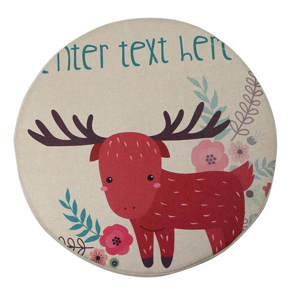 Stylish Max Non-slip Seat Cushion Circular Chair Cushions Round Mat Cover Pad Color_4 Efficient