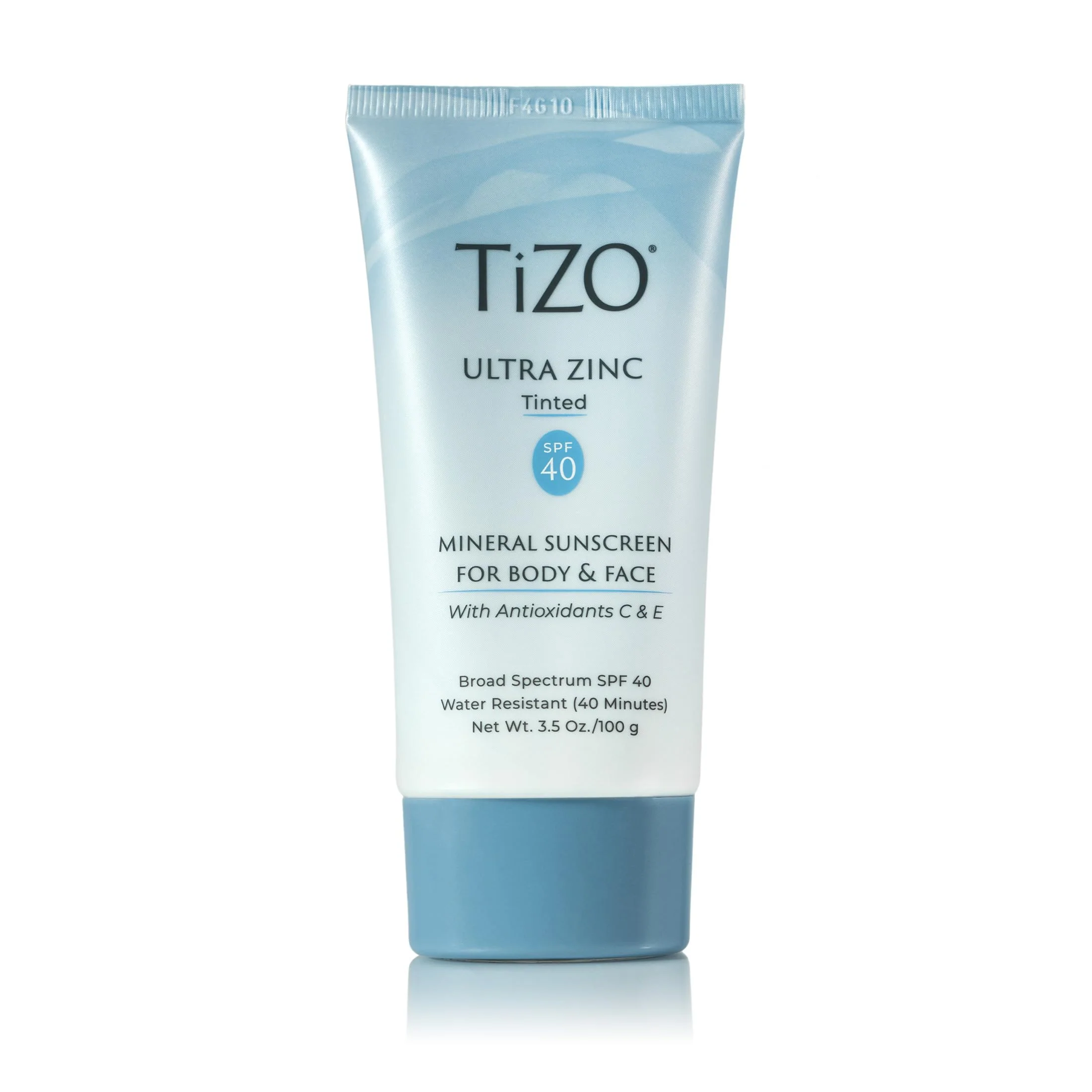 Convenient TIZO Ultra Zinc Body Face Sunscreen Tinted SPF 40 3.5 oz Lightweight