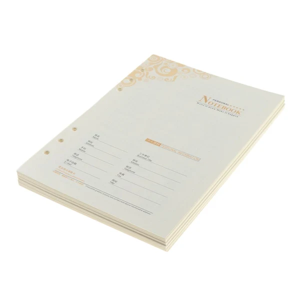 Contemporary Max A5 6-Ring Binder Planner Refill Paper for Filofax 6 Hole Lined Craft Paper Elite