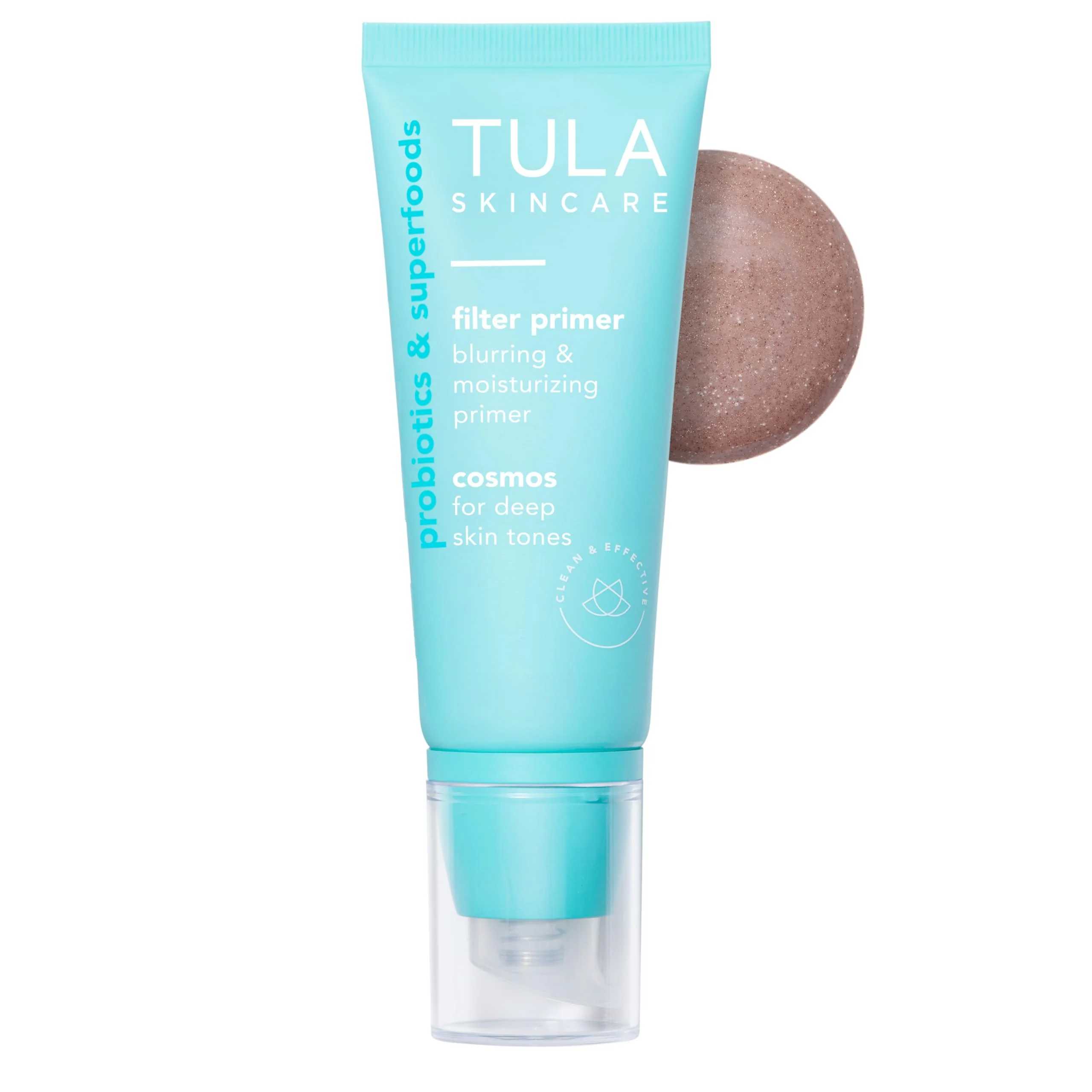 Exclusive TULA Skin Care Face Filter Blurring and Moisturizing Primer - Supersize Cosmos Evens the Appearance of Skin Tone Redness Hydrates Improves Long-Lasting