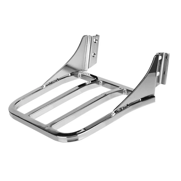 Original Design Max Motorcycle Chrome Sissy Bar Backrest Luggage Rack Rear Carrier For Harley Elegant