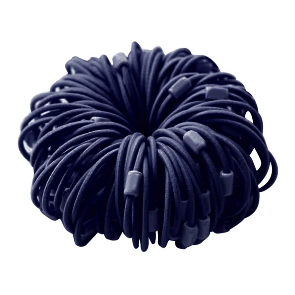 Easy-to-Use Max 100x Simple Rubber Band Ponytail Holder Women's Rubber Ring Headwear Jewelry High-End