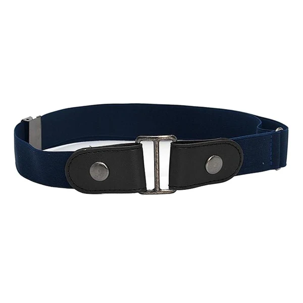 Top-Quality Max No Buckle Stretch Belt for Men and Women Dark Blue Original