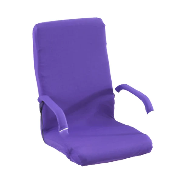 Elite Max Chair Cover With Armrest Covers Office Seat Swivel Protector Purple User-Friendly
