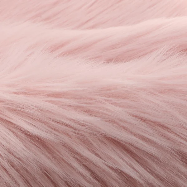Fine Crafted Max 60cmx90cm Sheepskin Fluffy Skin Faux Fur Fake Rug Mat Rugs Light Pink Pure