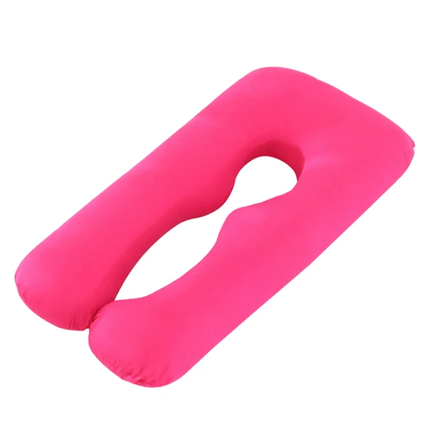 High-End Max U Shaped Body Bolster Maternity Pregnancy Support Pillow Cushion Red Outstanding