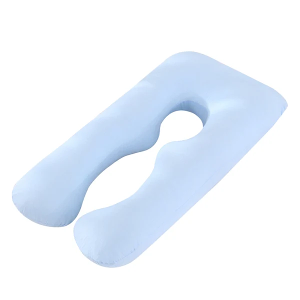 Classic Max Maternity Pillow Pregnancy Nursing Sleeping Body Support Feeding Blue Top-Quality