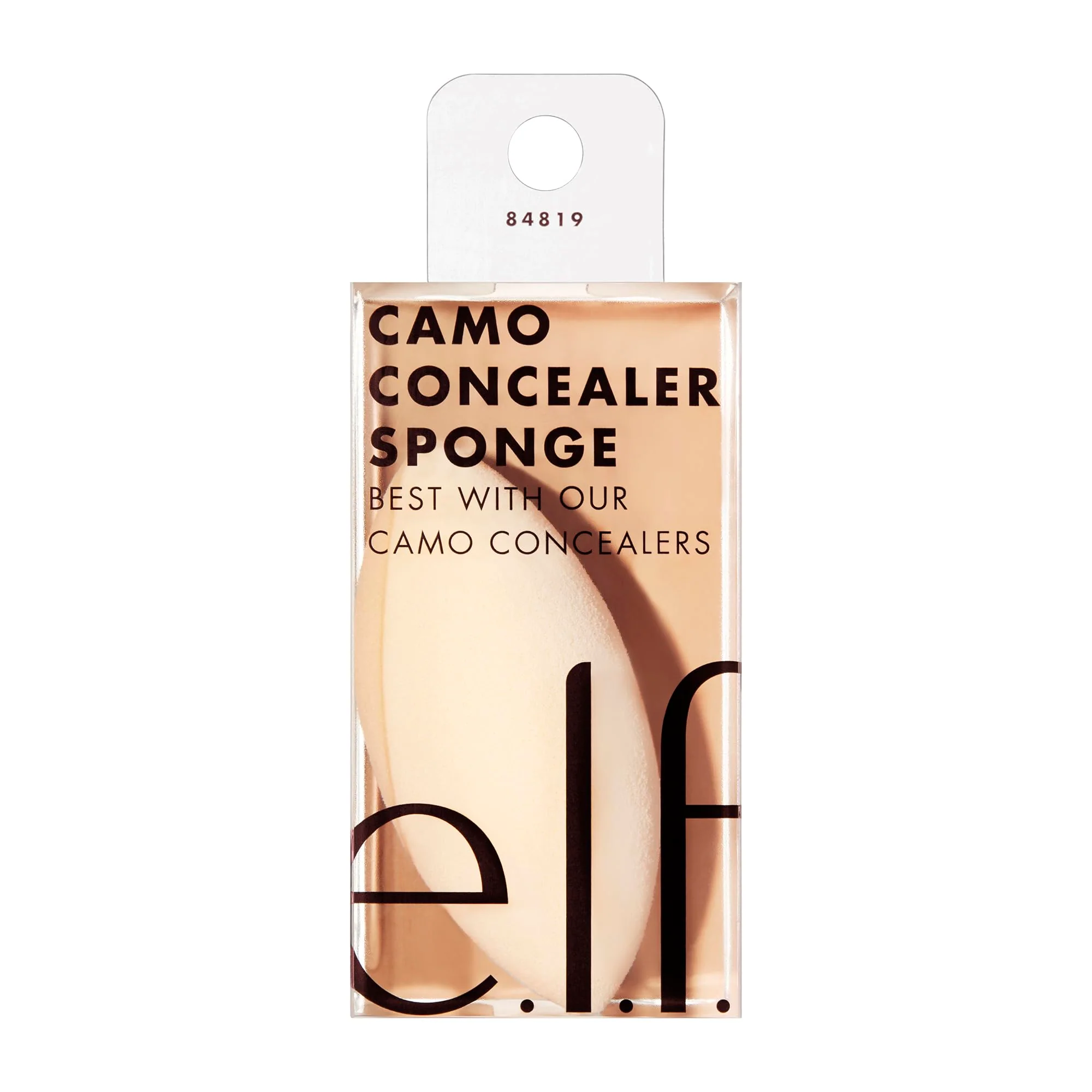 High-End e.l.f. Camo Concealer Sponge Makeup Sponge With Latex Foam Dual-Pointed Ends For Blending Vegan Cruelty- Minimalist