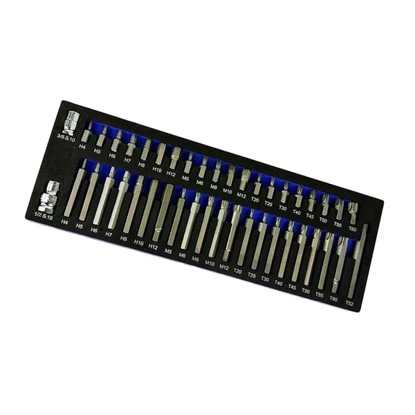 Smooth Max 43 Pieces Automobile Maintenance Screwdriver Bits Toolkit Set Crafted