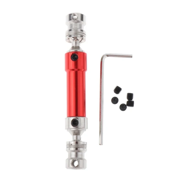 Trendy Max 1pc Universal Rear Drive Shaft for WL 12428 12423 RC Car Parts red Prestigious