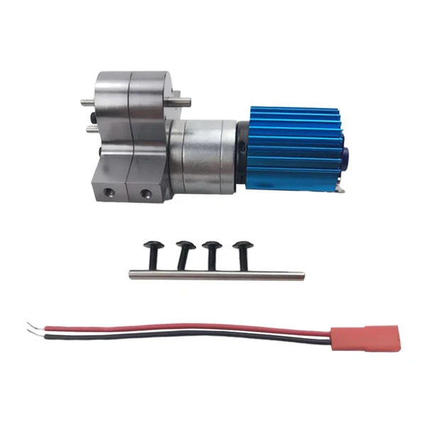 Effective Max 4WD 6WD Metal Transfer Case Box with Motor for WPL RC Car Upgrade Parts Secure
