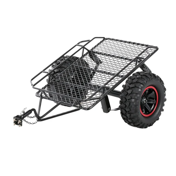 Authentic Max 1pc RC Trailer Car for 1 10 Traxxas RC4WD Tamiya Axial SCX10 D90 HPI DIY Pure