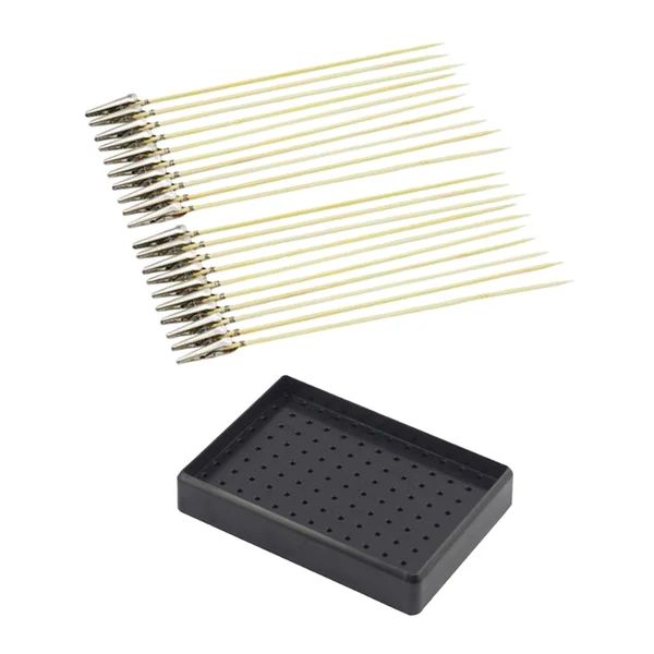 Eco-Friendly Max Basic Tools Model Painting 20pcs Flat Painting Clamp and Spraying Stand Tray Official