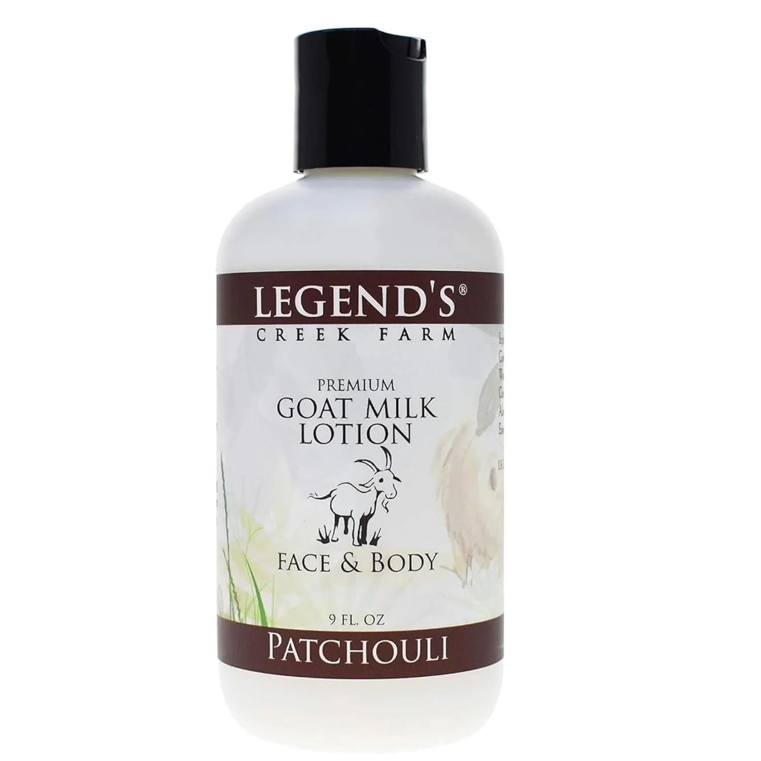 Exceptional Legend's Creek Farm Goat Milk Lotion - Deeply Moisturizing Goat Milk Body Lotion for Body Hand Face - 9 oz Body Moisturizer with Shea Butter Lightweight