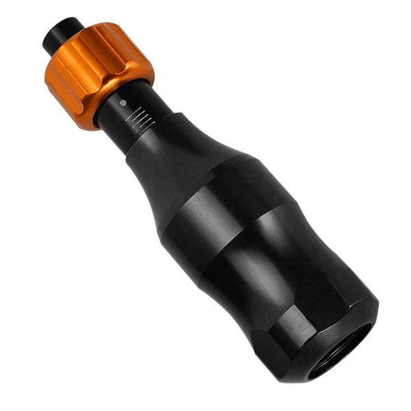 Organic Max Stainless Steel Tattoo Machine Tube Handle Grips Tip for Tattoo Supplies Black Easy-to-Use