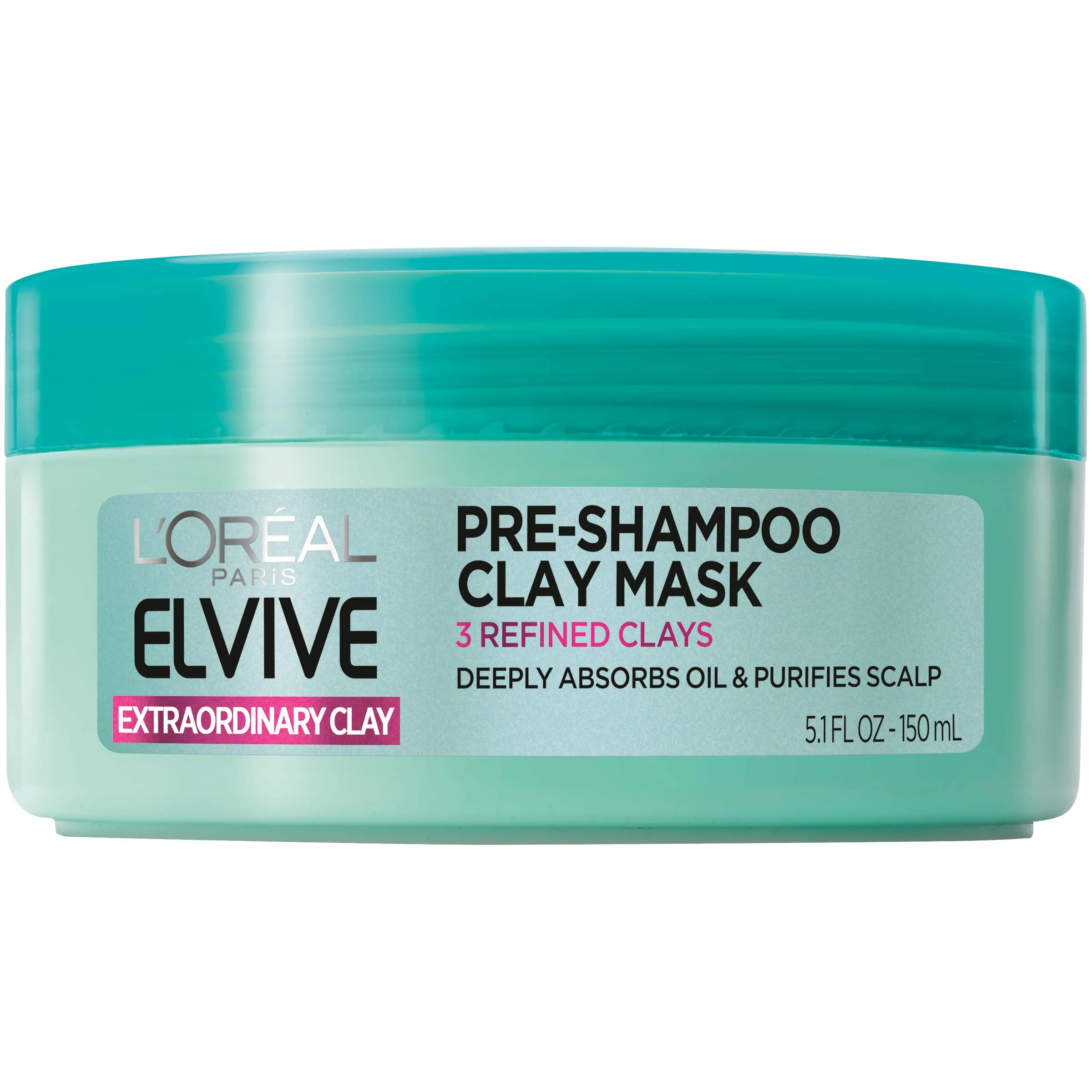 Exclusive L'Oréal Paris Elvive Clay Pre-Shampoo Mask 5.1 fl. oz. Packaging May Vary Relaxed