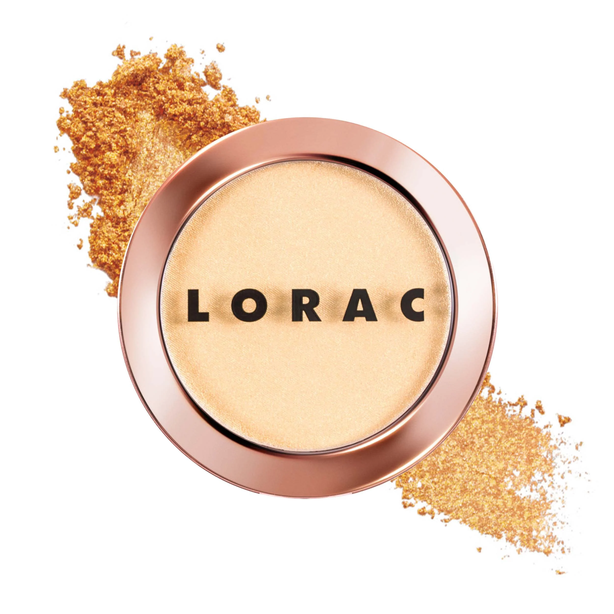 Breathable LORAC Light Source Mega Beam Highlighter Highlighter Makeup Powder Shimmer Highlighter Celestial Clean