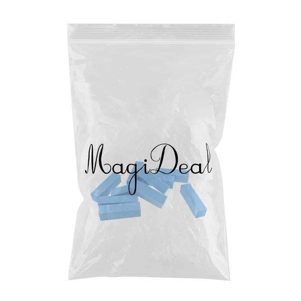 Detailed Max 10Pcs Nail Art Buffer Files Block Manicure Buffing Sanding Polish Blue Specialty
