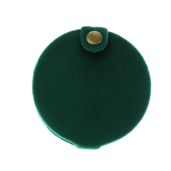 Comfortable Max Cute Double Sided Travel Folding Pocket Compact Round Makeup Cosmetic Mirror Dark Green Healthy