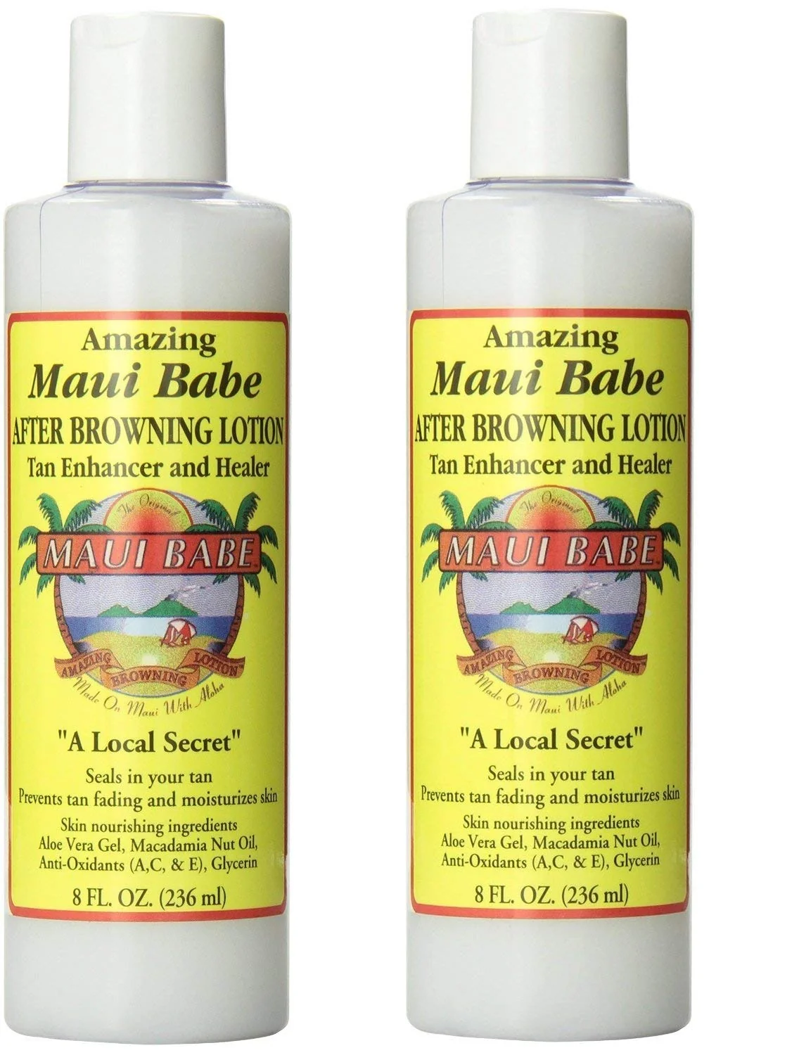 Durable Maui Babe - After Browning 8oz - 2 Pack Powerful