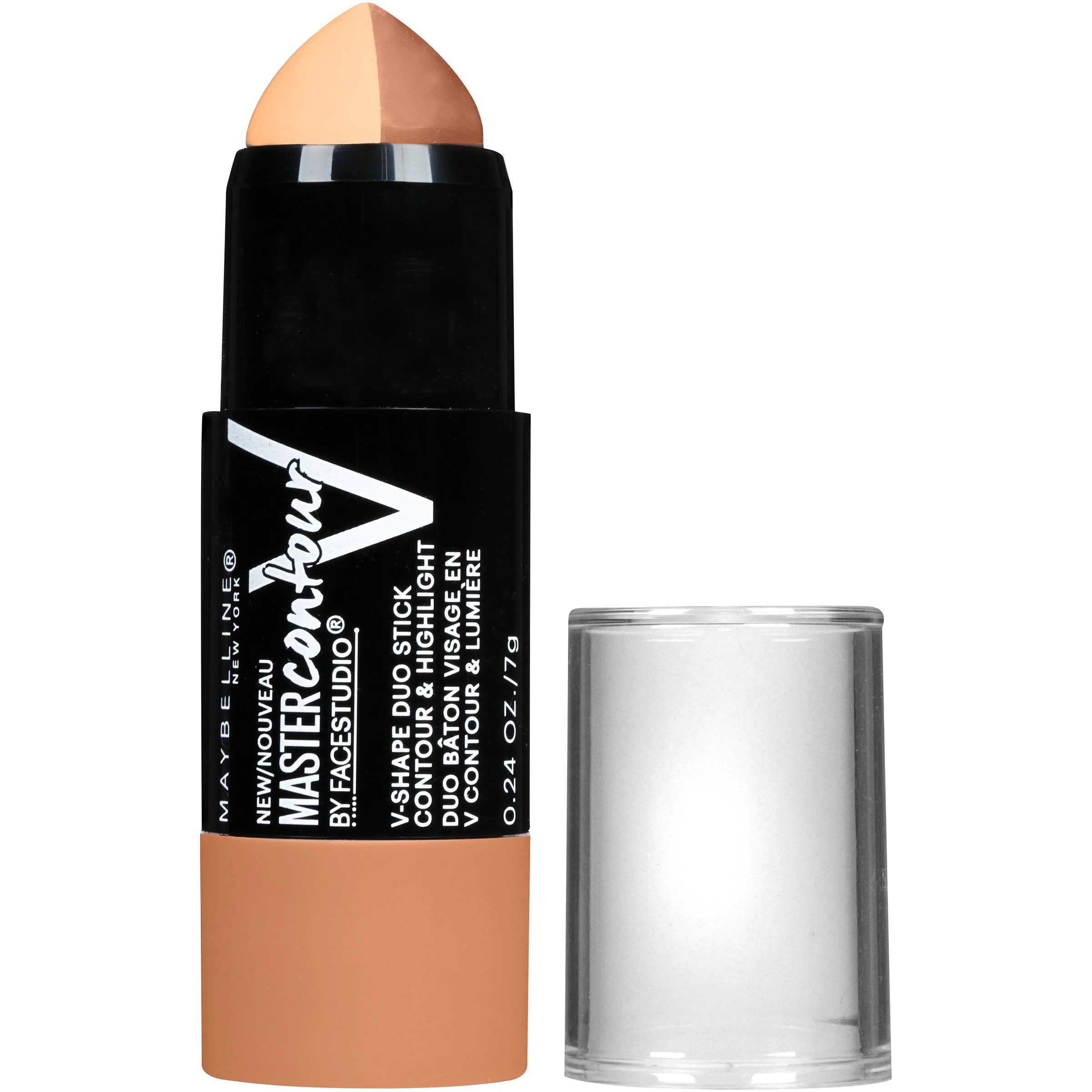 Premium Maybelline New York Makeup Facestudio Master Contour V-Shape Duo Stick Medium Shade Contour Stick 0.24 oz Premium Material