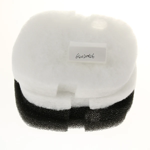 Official Max 4Pcs Fish Tank External Filter Bucket Filter Cotton Black and White Genuine