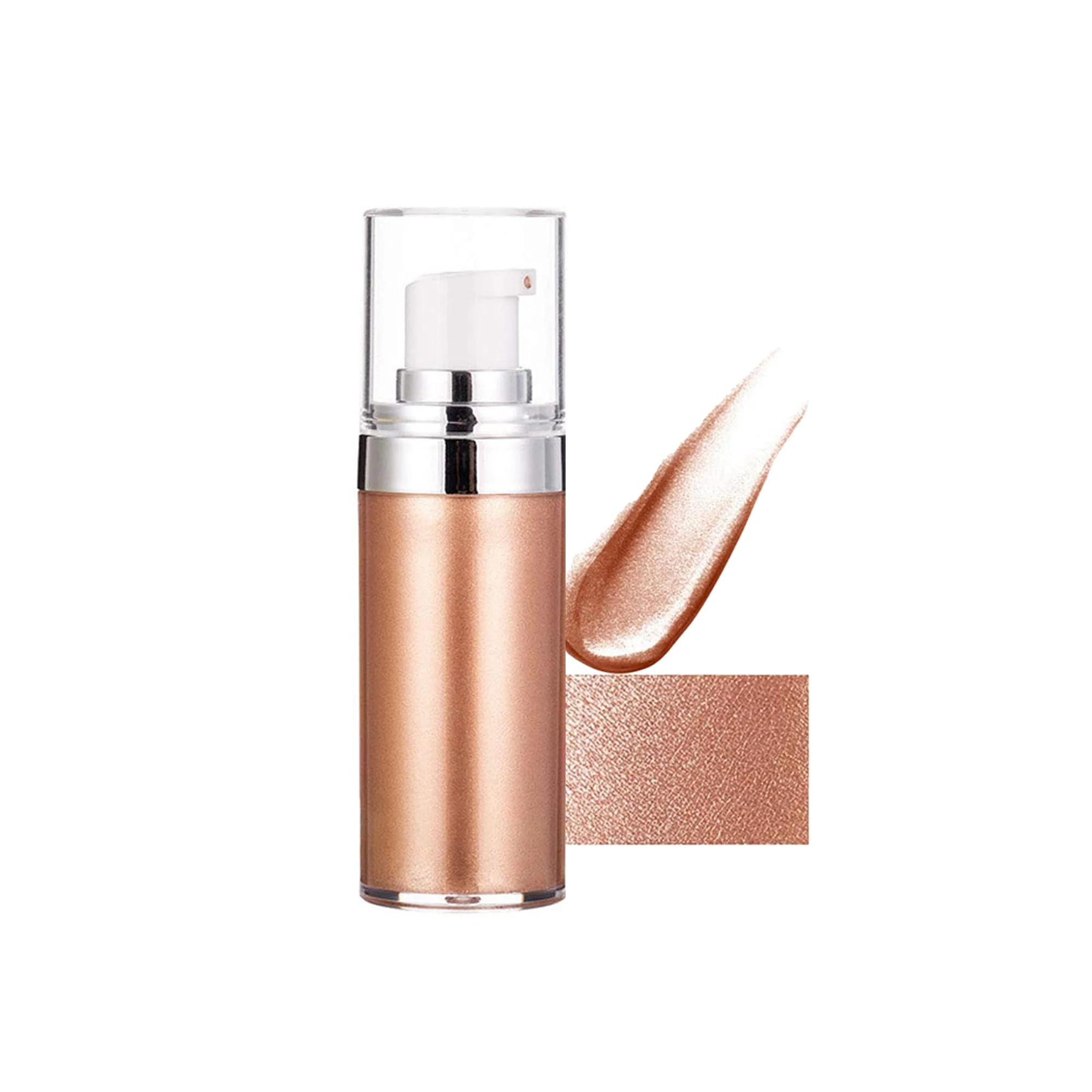 Genuine MIESCHER Body Face Luminizer Highlighter Cream Spray Liquid Bronzer Illuminator Glow Glistening Makeup Foundation Cheekbone Blush Liquid Highlighter Durable