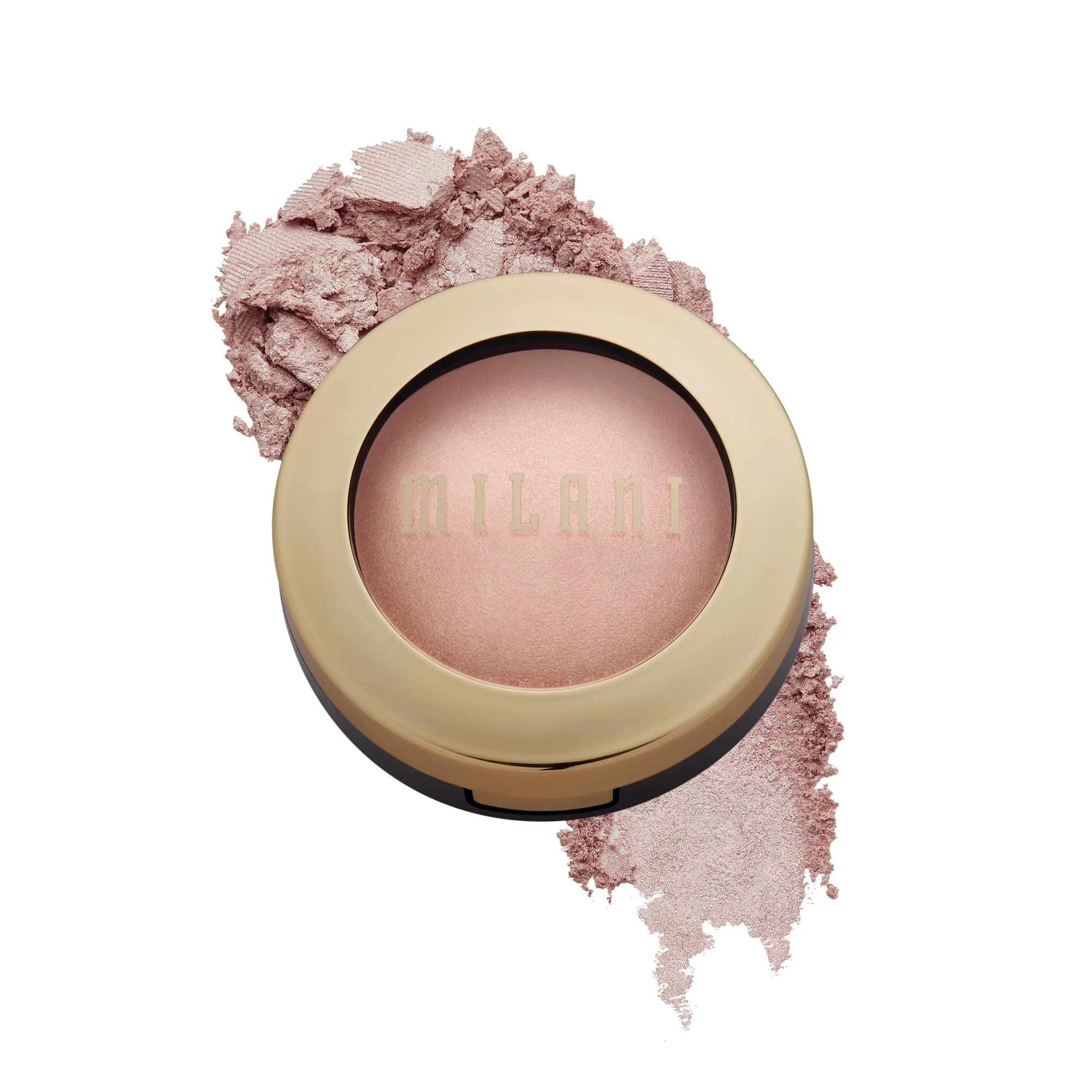 Specialty Milani Highlighter Makeup - Baked Contour Powder Face Highligher Made in Italy - Dolce Perla Recyclable