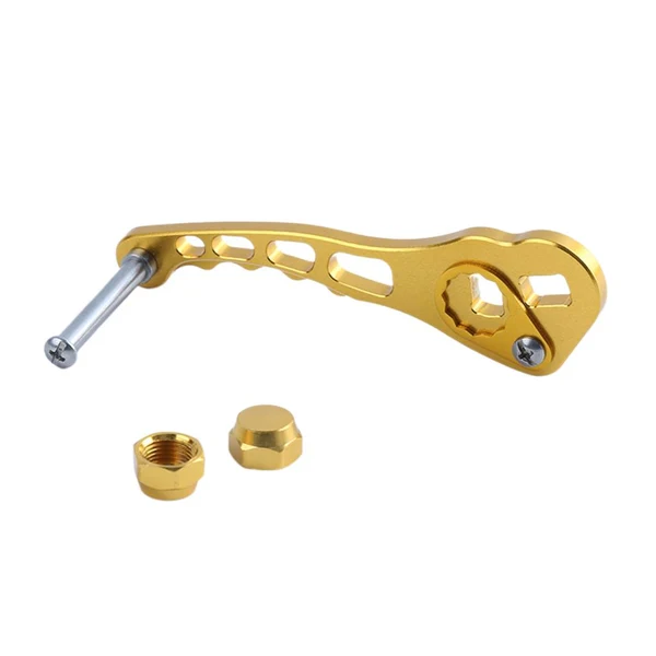 Smooth Max 3.3 Fishing Reel Handle Metal Rocker Arm s DIY Accessory Golden Minimalist