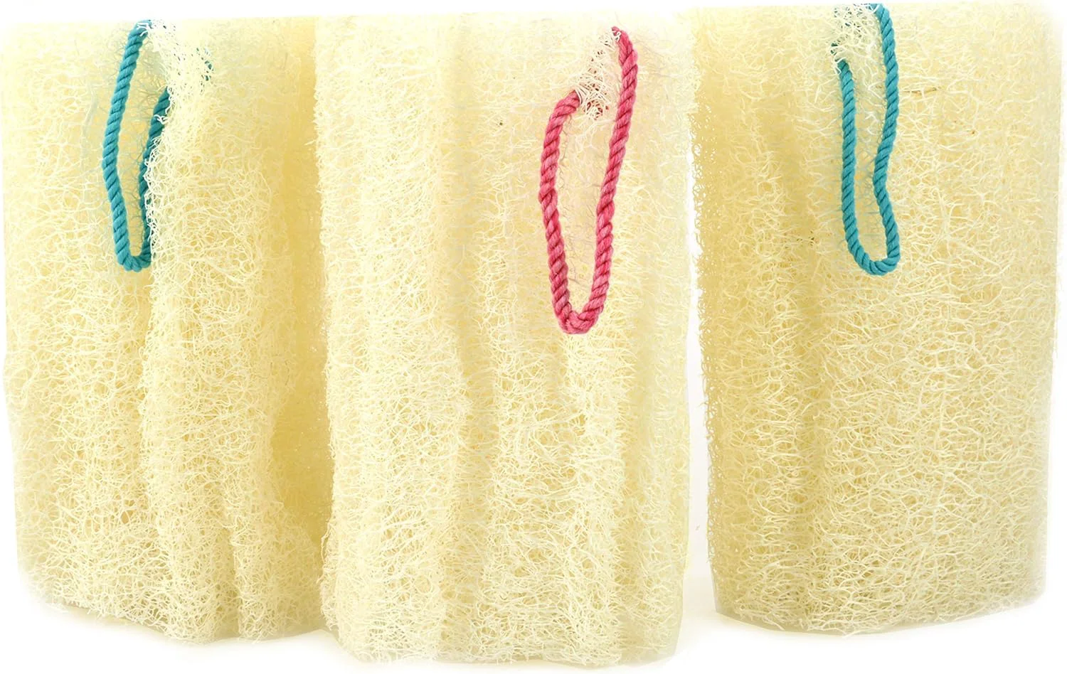 Specialty NileCart Loofah Pack of 3 Scrubbies for Body 6 in. Egyptian Loofah Sponge - Natural Exfoliating Body Scrubber Shower Loofah Body Scrubber Exfoliator Outstanding