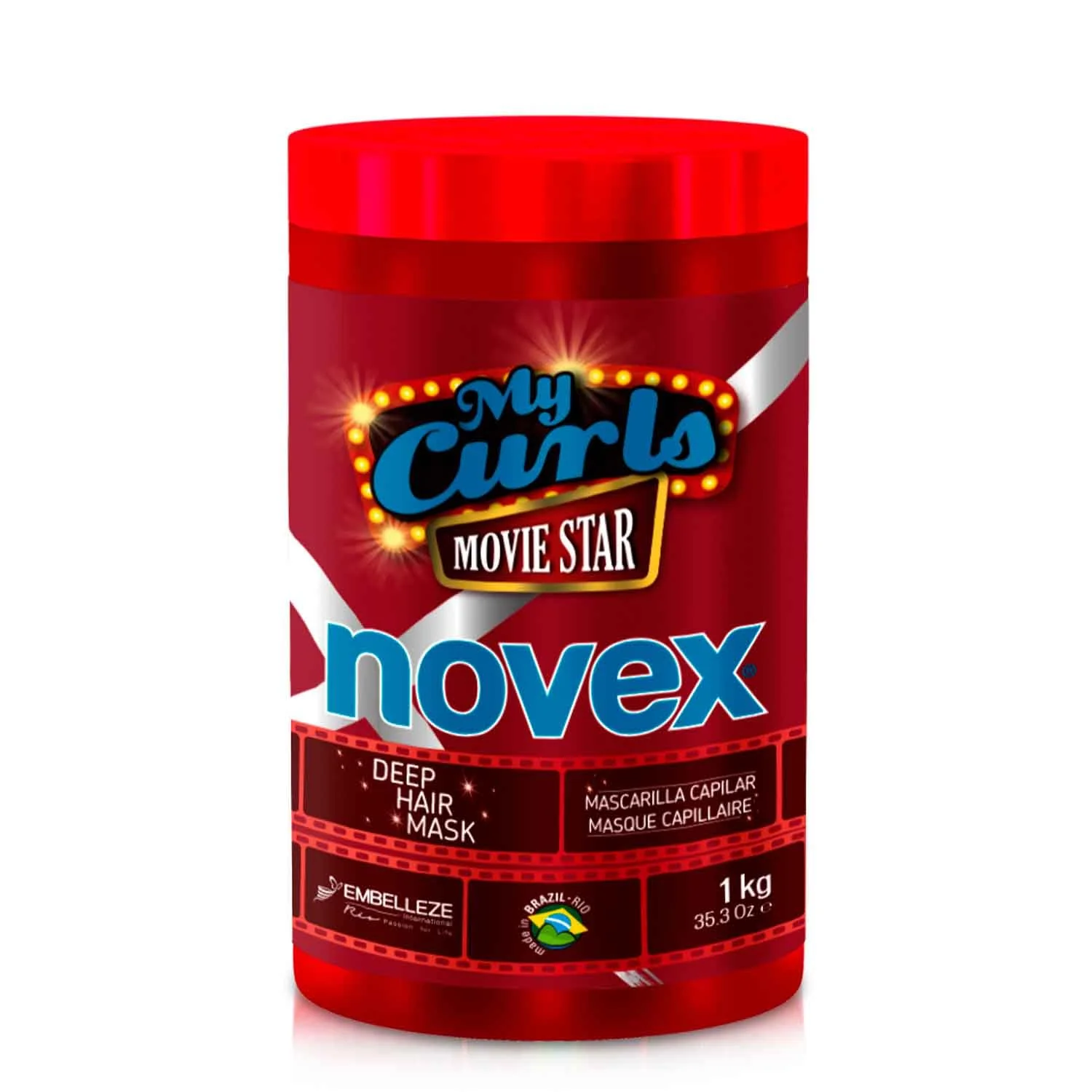 Sustainable NOVEX Value Size Deep Conditioning Hair Masks infused with Natural Contemporary