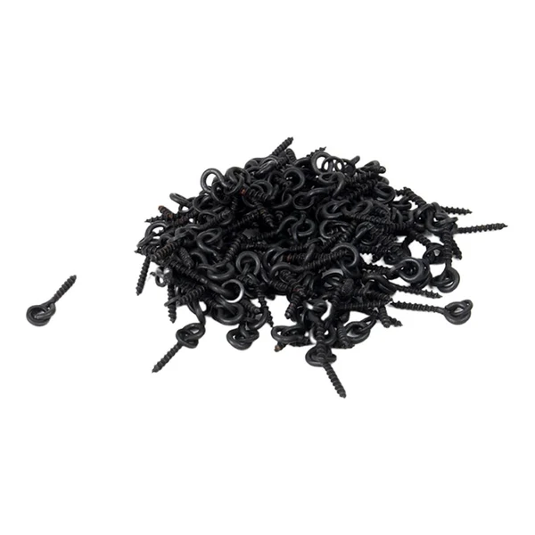 Optimized Max 50x Boilie Bait Screw Fishing Bait Ring Swivel Carp Fishing Terminal Tackle Crafted