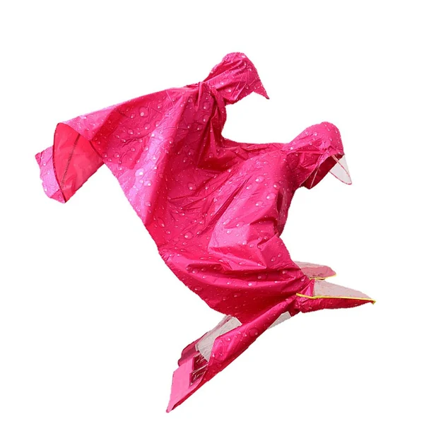 Responsible Max Oxford Raincoat Rider Covers Cape E-Bike Motorcycle Double Poncho Pink Fast