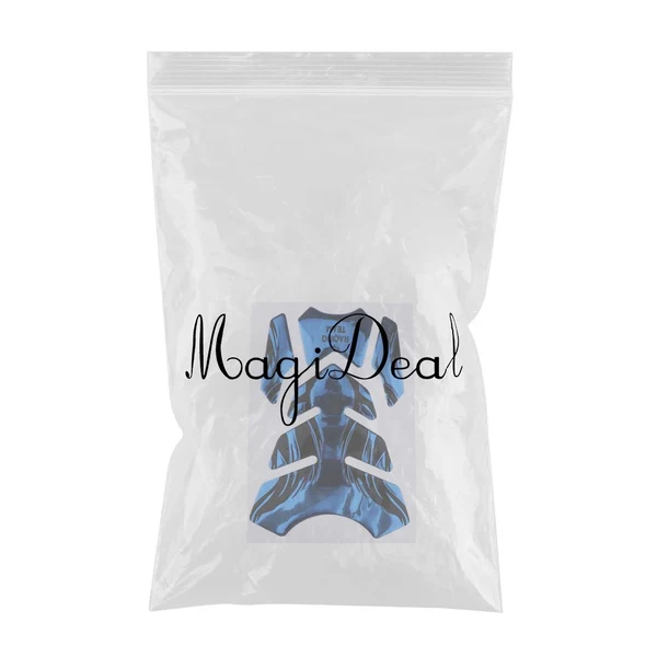 Original Design Max 1Set Rubber Fuel Tanks Traction Pads for Suzuki GSXR GSR 600 750 1000 Blue Natural